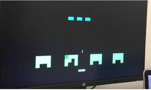 SpaceInvadersFPGA Photo